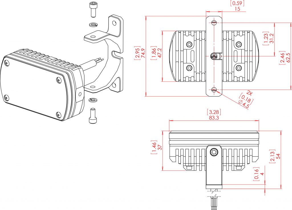 Vertical bracket Vertical bracket