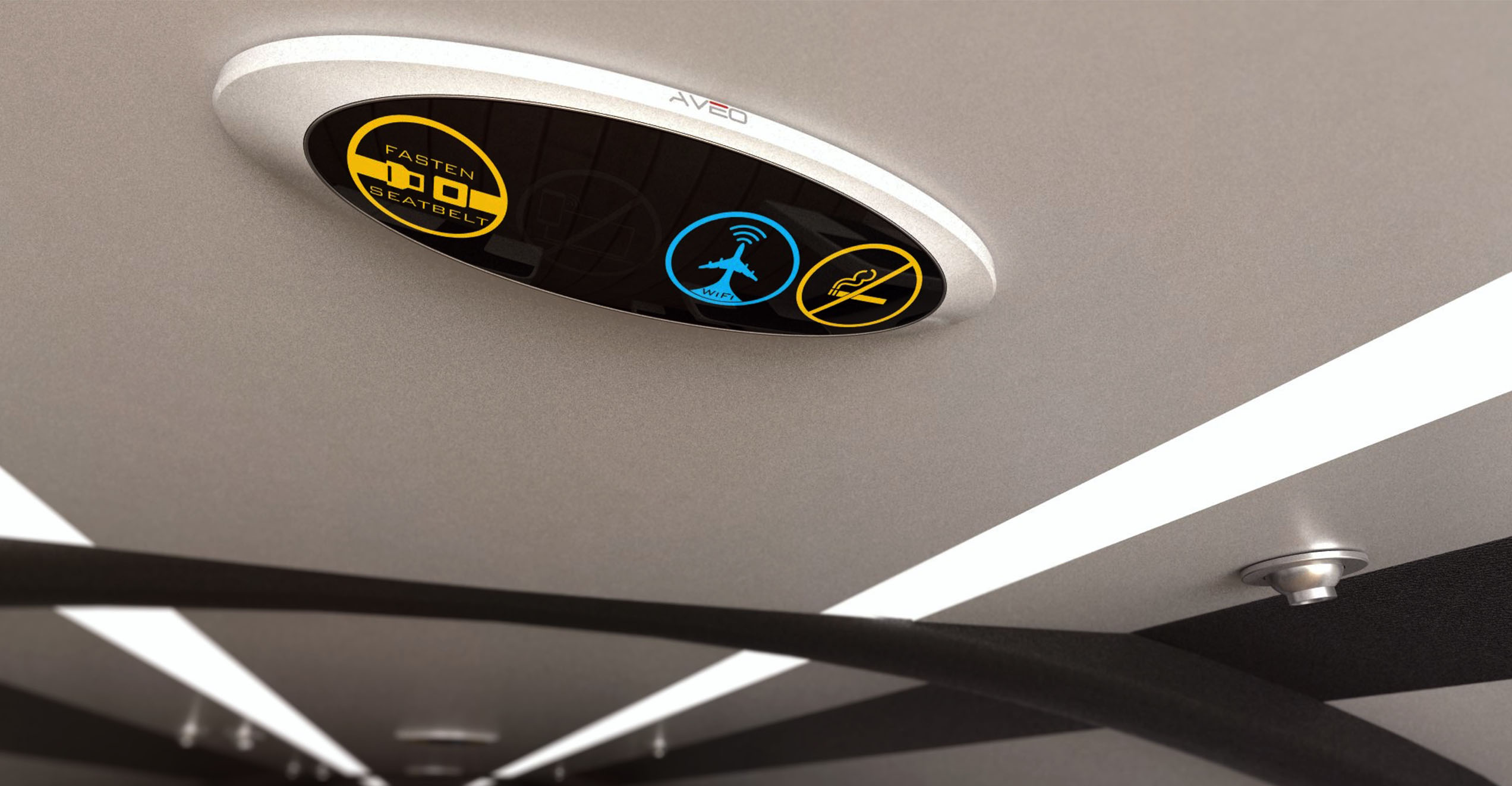 Aveo EyePod - Aircraft Interior Information Lights from Aveo