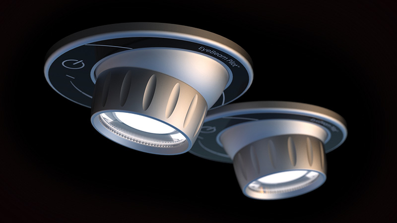 Aveo EyeBeam Pilot - Interior focusable dimmable cockpit map or reading light