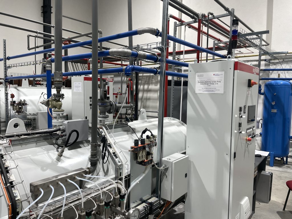 Increasing the company's production efficiency - Aveo Design Group, s.r.o., Slovakia