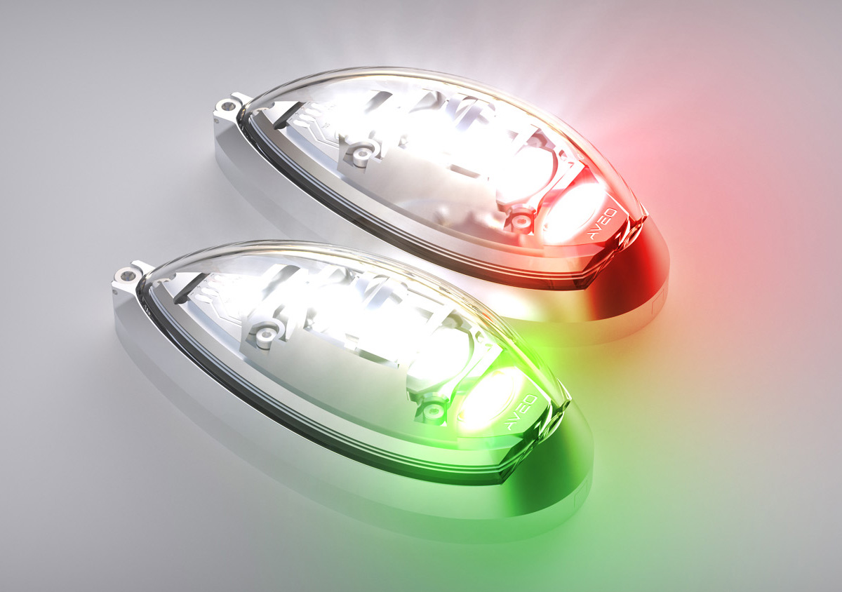 Pegasus - wingtip navigation strobe position light with 2 or 3 hole mounting patterns Pegasus - wingtip navigation strobe position light with 2 or 3 hole mounting patterns