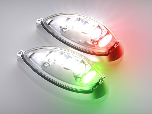 Pegasus - wingtip navigation strobe position light with 2 or 3 hole mounting patterns