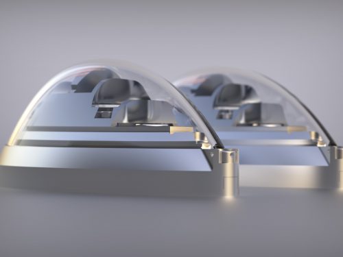 Pegasus - wingtip navigation strobe position light with 2 or 3 hole mounting patterns