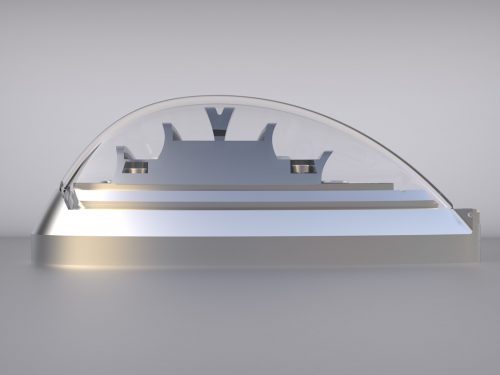 Pegasus - wingtip navigation strobe position light with 2 or 3 hole mounting patterns