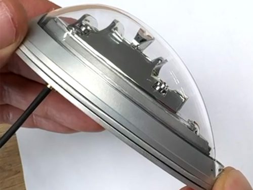 Pegasus - wingtip navigation strobe position light with 2 or 3 hole mounting patterns